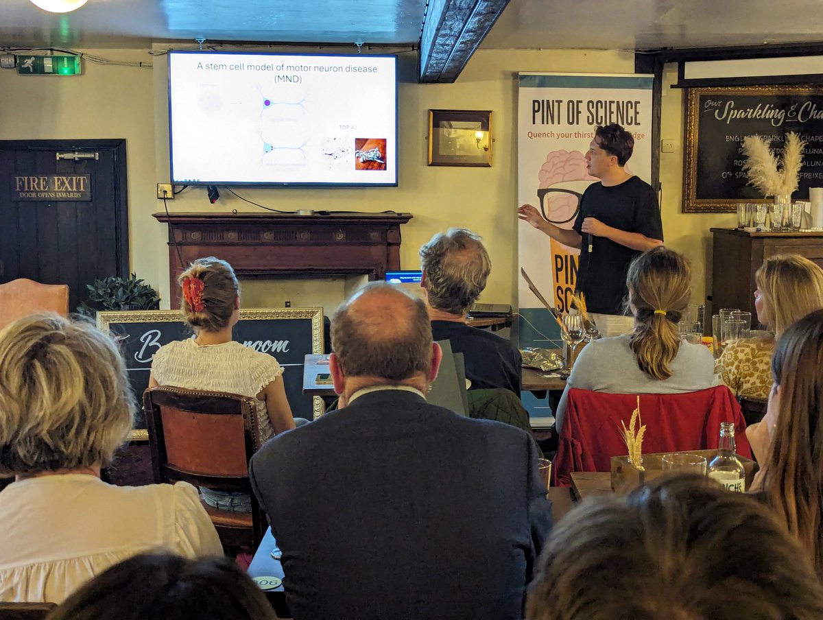 Rachel Jackson (@rj_neuro) on Twitter photo Thanks to <a href="/sj_marzi/">Sarah Marzi</a> and <a href="/PeteHarley95/">Pete Harley</a> for two fantastic talks on neurodegeneration for our final #pint24 event! Thanks to <a href="/sj_marzi/">Sarah Marzi</a> and <a href="/PeteHarley95/">Pete Harley</a> for two fantastic talks on neurodegeneration for our final #pint24 event!