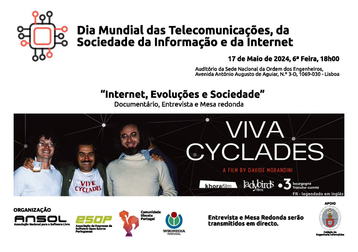 O evento do Dia da Internet é já amanhã, já marcaram na agenda?
Todas as informações aqui 👇
esop.pt/destaque/dia-m…