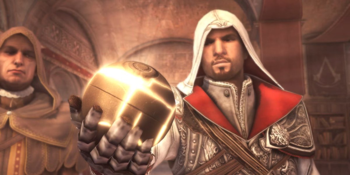 EvilCleverDog's tweet photo. "Assassin's Creed has always been based in reality"

Meanwhile: https://t.co/3uya9Yzr44