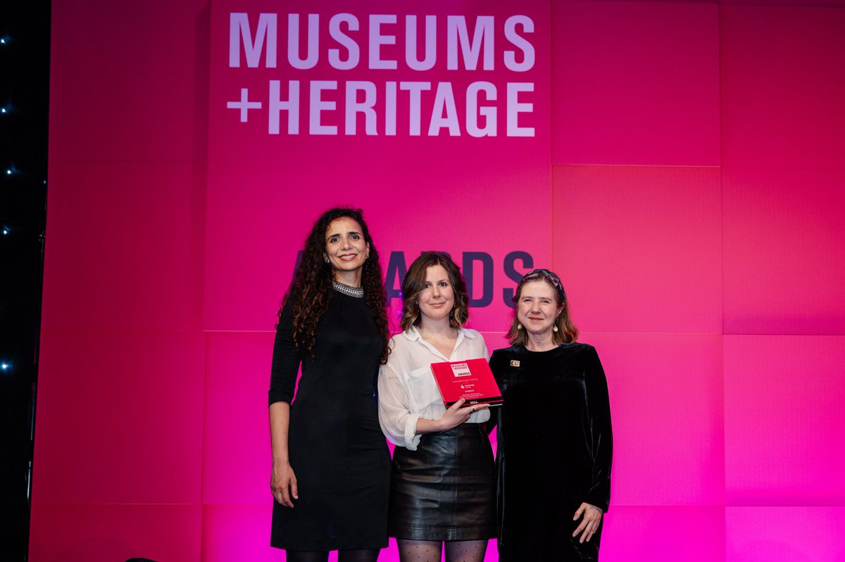 Bursting with pride after our South Asia Gallery was named Best Permanent Exhibition at last night's @MandHShow Awards. Roots + Branches picked up the prize for Sustainable Project of the Year too. Both underline the power of collaboration and co-creation.
