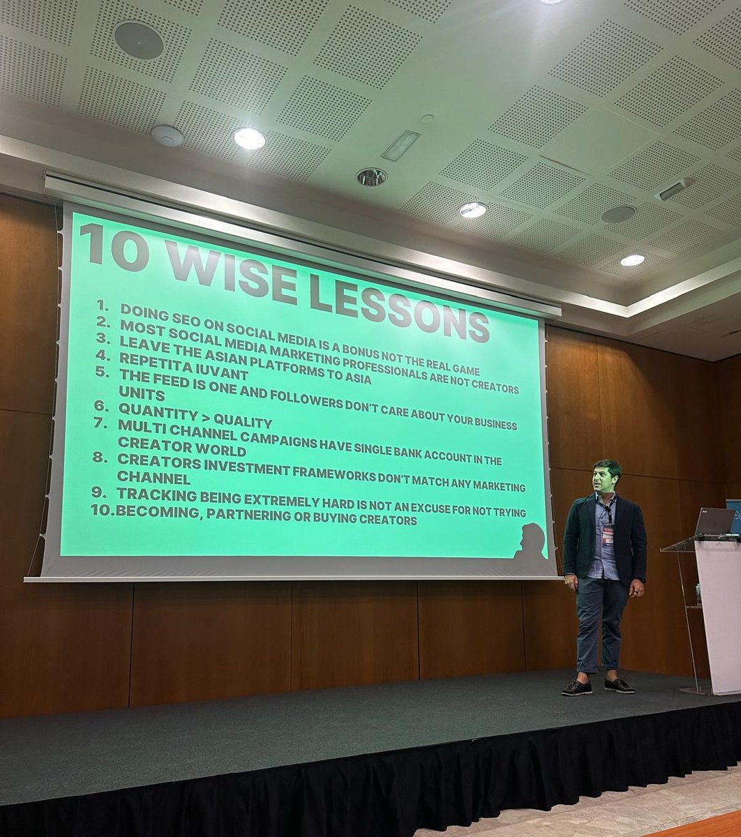 Pechnet's tweet photo. 10 Wise Lessons learned while scaling social media content creation at @Wise with a sprinkle of my personal experience as creator 

Slides from my talk at #IntSS @ISS_Webcertain Barcelona

👇👇👇
 
https://t.co/S5py7bJJUS https://t.co/8y5jaRbCeX