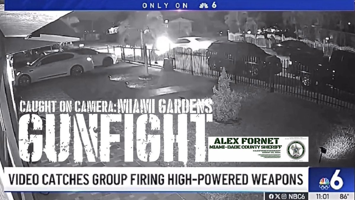 youtu.be/9NNQ9PSRnms?fe… GunFight In Miami Gardens Caught On Camera. #TRAININGMIAMIDADE #DANGERONDUTY🟦⬛️ #MIAMI #MIAMIDADE #MIAMIDADECOUNTY #CRIME #MIAMIDADESHERIFF #MIAMIDADESHERIFF2024 #MIAMIDADECOUNTYSHERIFF #ALEXFORNETFORSHERIFF youtube.com/@MIAMIDADESHER…