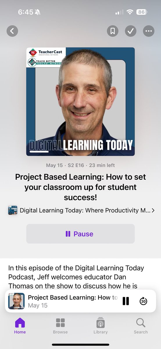 Great episode @coachthomastech 🎉🎉 @JeffBradbury @TeacherCast podcasts.apple.com/us/podcast/dig…