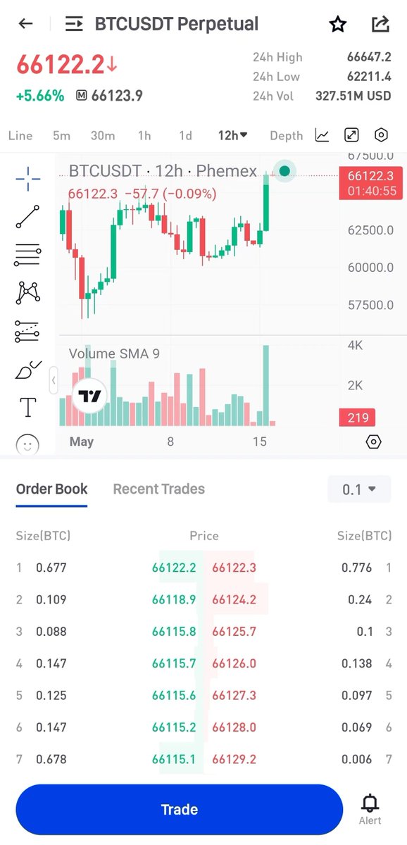 Elevate your mobile trading with Phemex! 🚀 📲 Introducing TradingView integration on the Phemex App – your favorite trading tools now in the palm of your hand. Enjoy synced data and order visibility for smarter trades on the go! #Phemex #TradingView