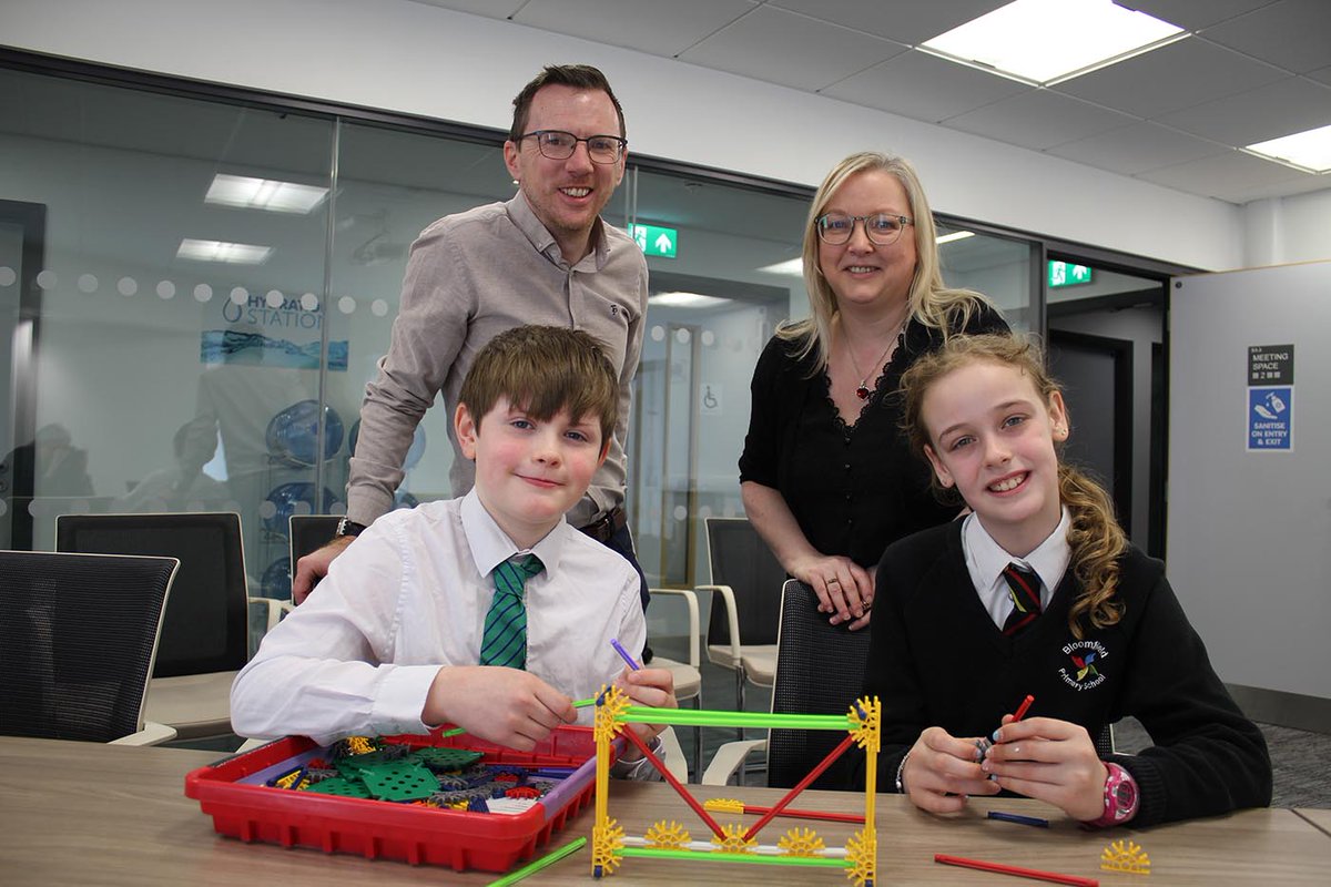 Primary school students from Bangor, Co Down, had the unique opportunity to engage with a new STEM resource, created by DkIT and @s_erc, with support from @CommunityFound. Find out more: tinyurl.com/yj8npcfw #bridgedesigner #stem