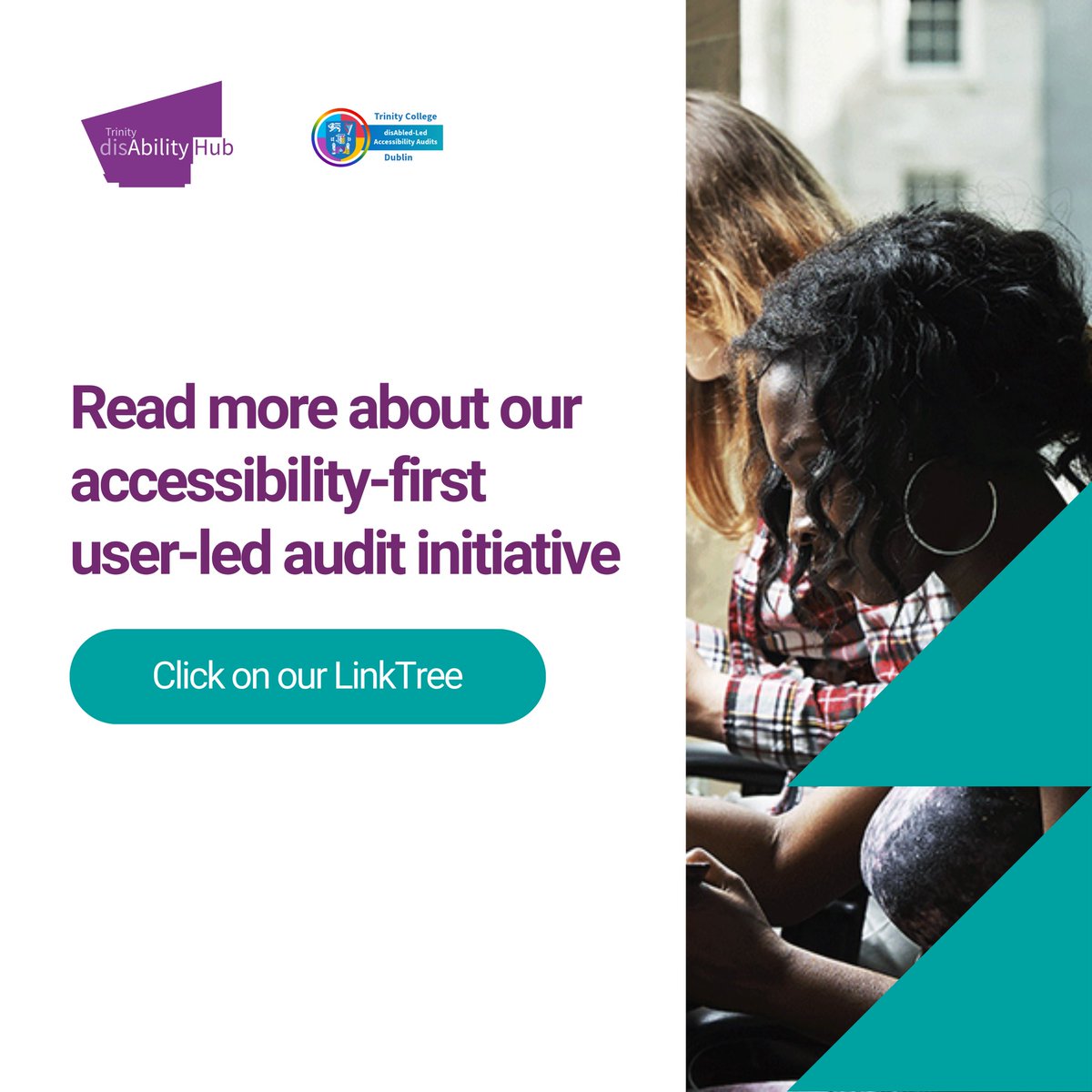 Global Accessibility Awareness Day - Improving accessibility for everyone. Read more about our User-Led Audit through our LinkTree 🌳