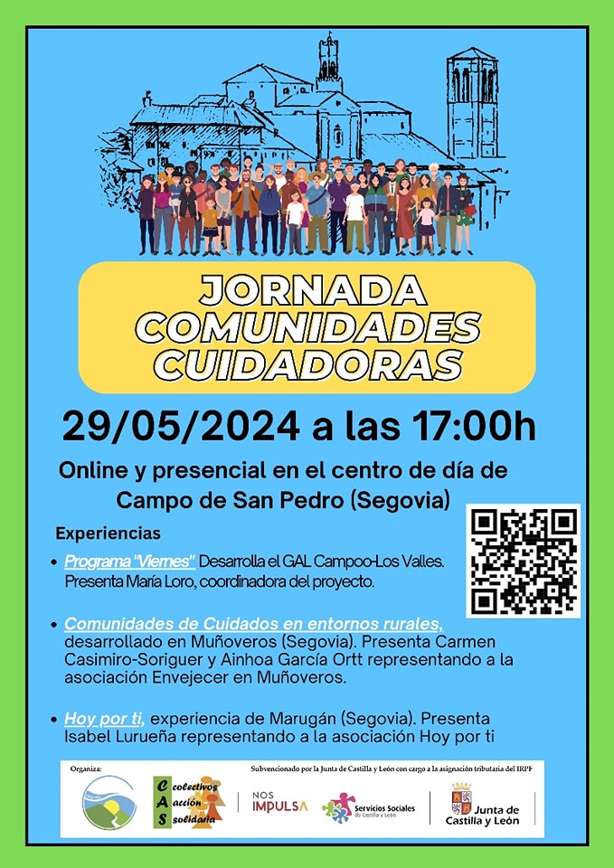 CODINSE's tweet photo. Desde #CODINSE hemos organizado una jornada (presencial y online) sobre "Comunidades Cuidadoras"
Toda la información y enlace al formulario de inscripción: https://t.co/bB3OANIzlx https://t.co/8DjnBJcSCZ