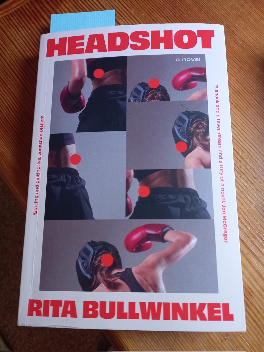 Oh my god, I love this book! Definite candidate for one of my books of the year! What Rita Bullwinkel does with point of view, with tense (I love a bit of future tense!), with the sheer robustness of those sentences... I am in awe. THANK YOU @marigoldatkey and @DauntBooksPub 🥊😍