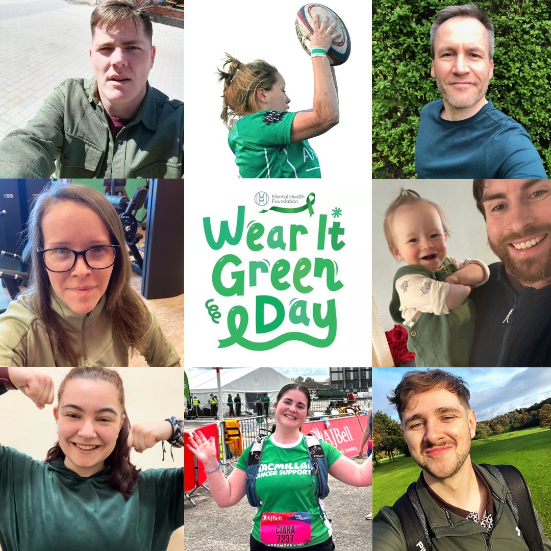 💚 SB are proud to #WearItGreen in support of Mental Health Awareness Week! Being active can have positive effects on our mental health by reducing stress and anxiety, plus much more. 📸 Share your #WearItGreen pictures with us! #MomentsForMovement @mentalhealth @Sport_England