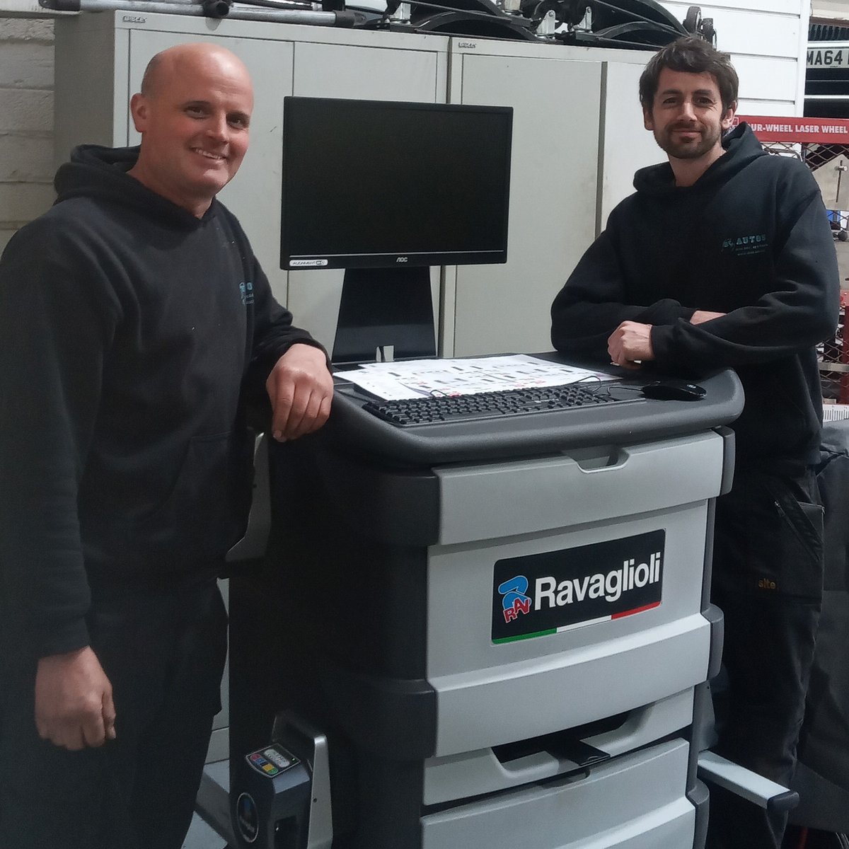 Another recent install of this great wheel alignment system from Ravaglioli. This time at BC Autos in Christchurch. The guys here look very pleased to receive their handover. Sold via @MotorPartsDir