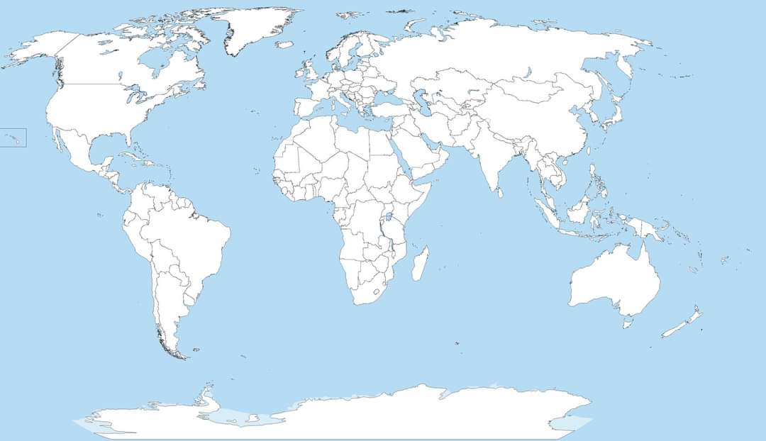 Map showing all countries that use the YYMDDMYY time format