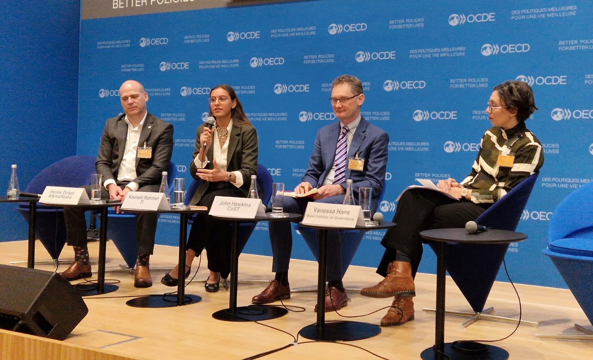 Business integrity is on tour this European summer! The first stop was Paris 🇫🇷 for the @OECDgov Global Anti-Corruption Forum (GACIF).   

Read our key takeaways in a new blog by @Lizayoung1  and Anna Stransky. ➡ collective-action.com/news/paris-vil…

The next stops on the integrity tour are: