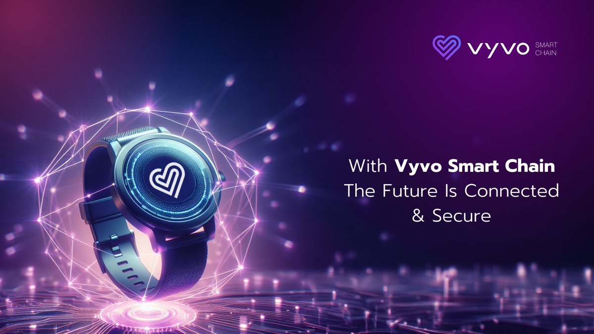 Discover the potential hidden within your wearables with #VyvoSmartChain! ⌚️ We are focused on helping you unlock the value hidden within your health data. The future is connected & secure with #VSC.