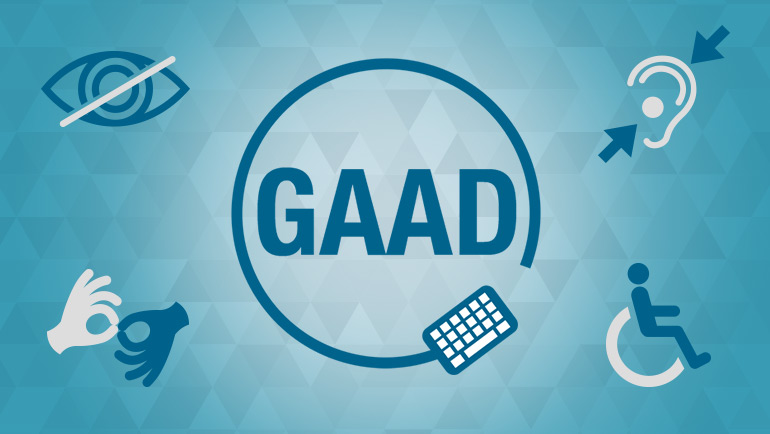Thursday, May 16, 2024, help us celebrate the 13th Global Accessibility Awareness Day (GAAD)! The purpose of GAAD is to get everyone talking, thinking and learning about digital access and inclusion, and the more than One Billion people with disabilities/impairments.
