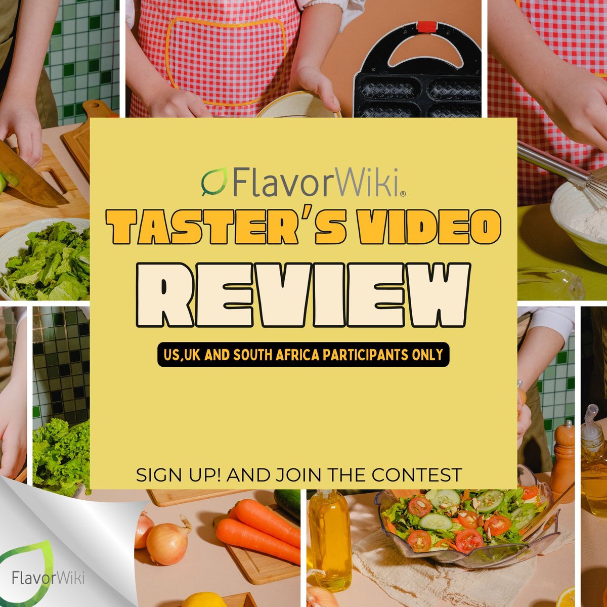 FlavorWiki's tweet photo. 🌟🎥 Lights, camera, flavors! 🍹 Calling all taste adventurers from the US, UK, and South Africa! 🍴 Ready to win exclusive prizes while sharing your love for food? 

Be our taster, sign up and join the contest at: https://t.co/p0PkXsIqfJ

#FlavorWiki #Tasters #VideoReviewContest https://t.co/YRaSRBMN2N