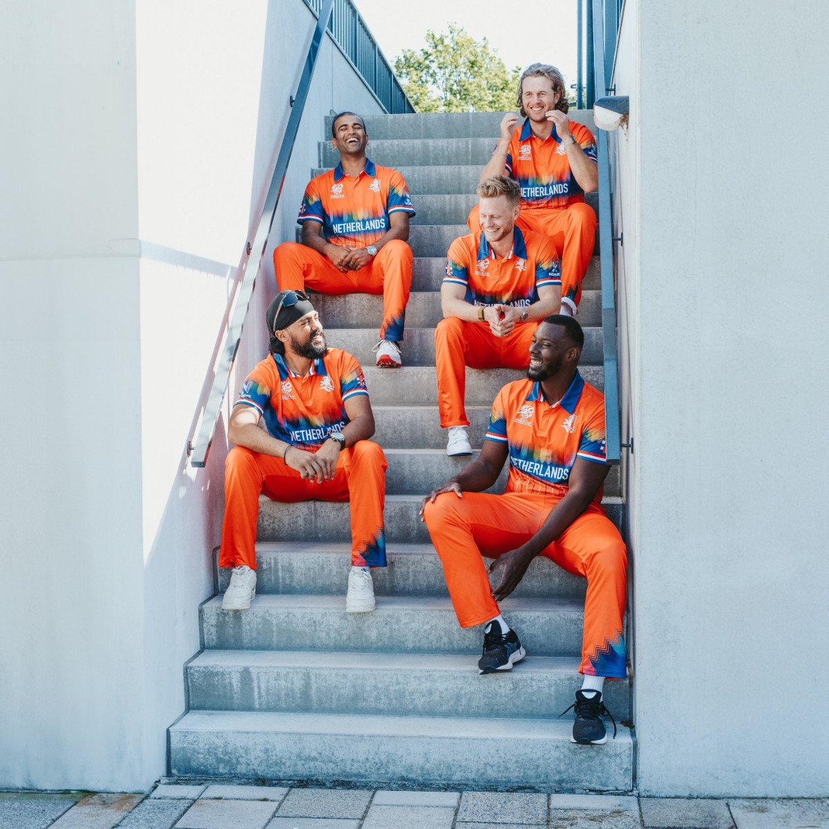 New era, retro vibes. The new Netherlands T20 World Cup kit has arrived, with a nod to the iconic 1996 World Cup design. #T20WorldCup | @kncbcricket | #Nordek