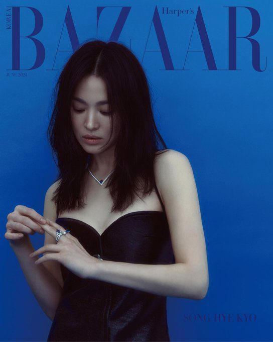 #SongHyeKyo with Chaumet in Harper's Bazaar Korea.