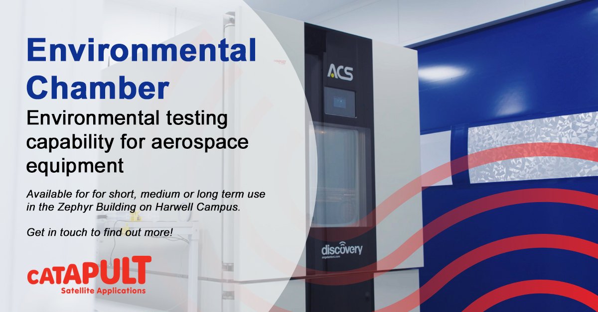 Are you looking to test the performance of your aerospace equipment? Our Environmental Chamber provides atmospheric and temperature testing with a 1076 litre capacity and a temp range from -75°C-180°C. Enquire today: ow.ly/f3zY50Ryj1H