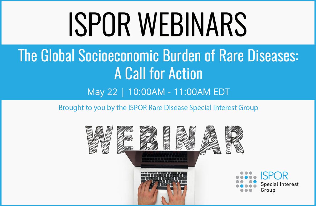 _#Rarediseases (RDs) pose a socioeconomic burden on low-and middle-income- and other countries. What is the global impact of RDs on patients, caregivers, #healthcare systems and society? Hear from an expert panel on the burden and impact of RDs. ow.ly/z09I50RBWCA