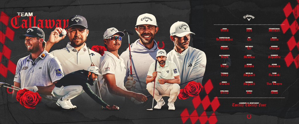 It’s go time. #TeamCallaway is ready to take on the PGA Championship 🌹