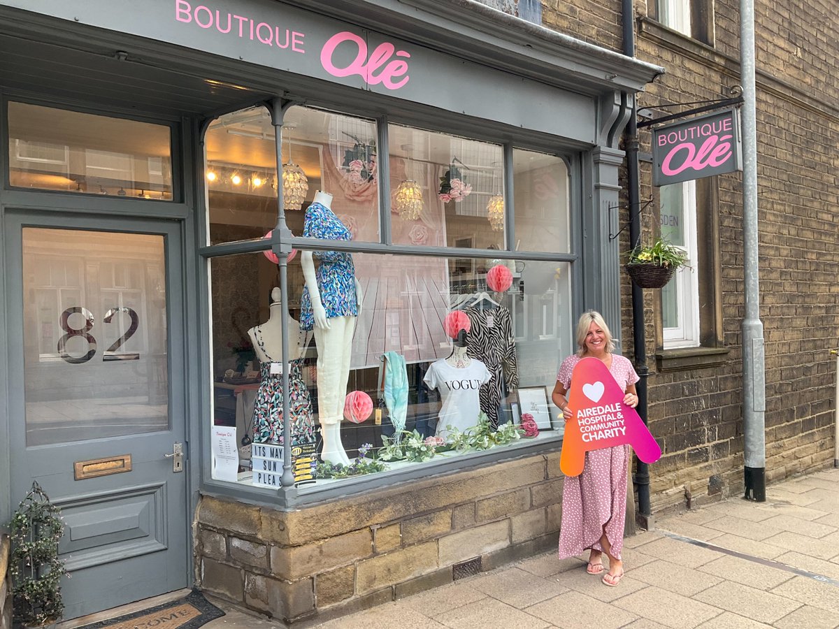 The Big TLC is just over a month away, Silsden based Boutique Ole are getting involved in the show, Jo & her models will be strutting down the runway 💃 Find out how to get involved here: ow.ly/q1P850RFrUa #ShowYourLoveForAiredale #BigTLC #BoutiqueOle #Silsden