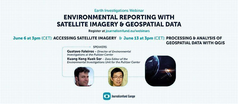 How do you incorporate satellite imagery & geospatial data to strengthen environmental reporting? These 2️⃣ @journalismfund online sessions will offer an introduction to the world of remote sensing & teach basic steps in accessing online satellite imagery. buff.ly/4abstda