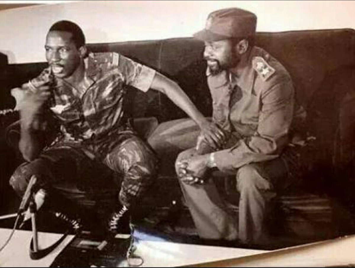 Thomas Sankara and Samora Machel were close friends. Machel died in a plane crash in October 1986, while Sankara was assassinated in October 1987.