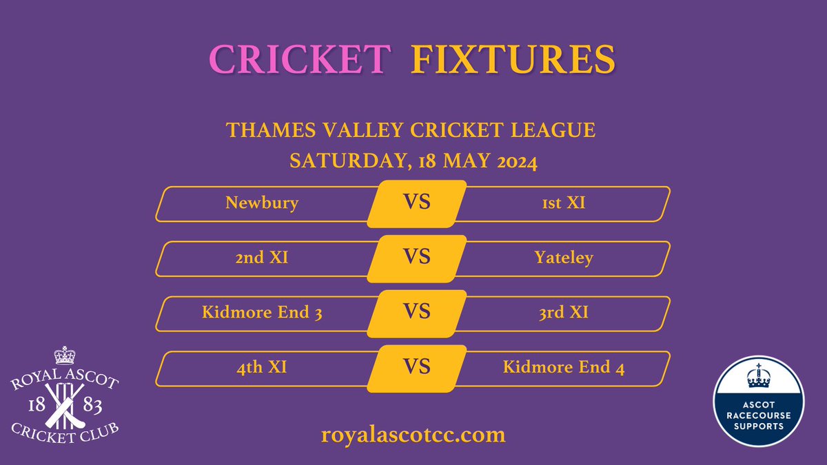 Week 2 of the Thames Valley Cricket League. #tvcl #cricket