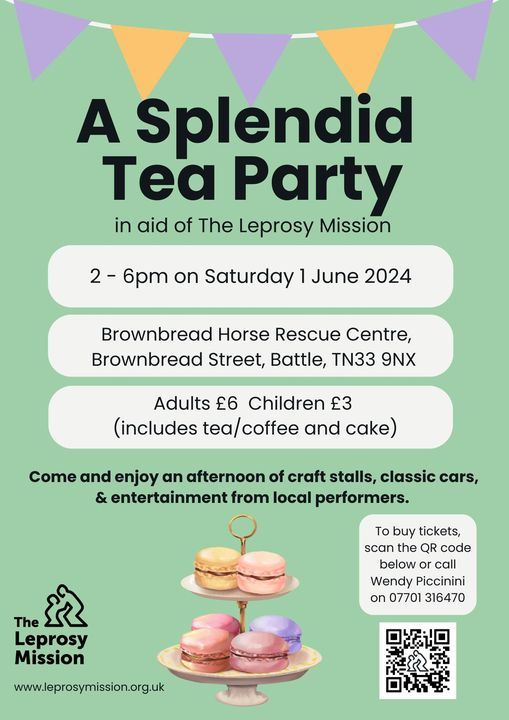 I have been asked to help promote this. We also have a Men's Breakfast on Sat 1st June but if you are a man you may be hungry again by later in the afternoon or you may not be a man so....