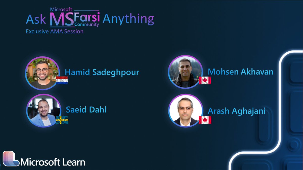 درود به همه دوستان
تا روز جلسه پرسش و پاسخ چیز زیادی نمونده وخوشحالیم که شاهد ثبت نام شما عزیزان برای این جلسه هستیم. اگه تا الان فرصت نکردید ثبت نام کنید، هنوز دیر نشده و میتونید از لینک زیر استفاده کنید.پس سوالاتتون رو آماده کنید و این جلسه رو به دوستان همه معرفی کنید