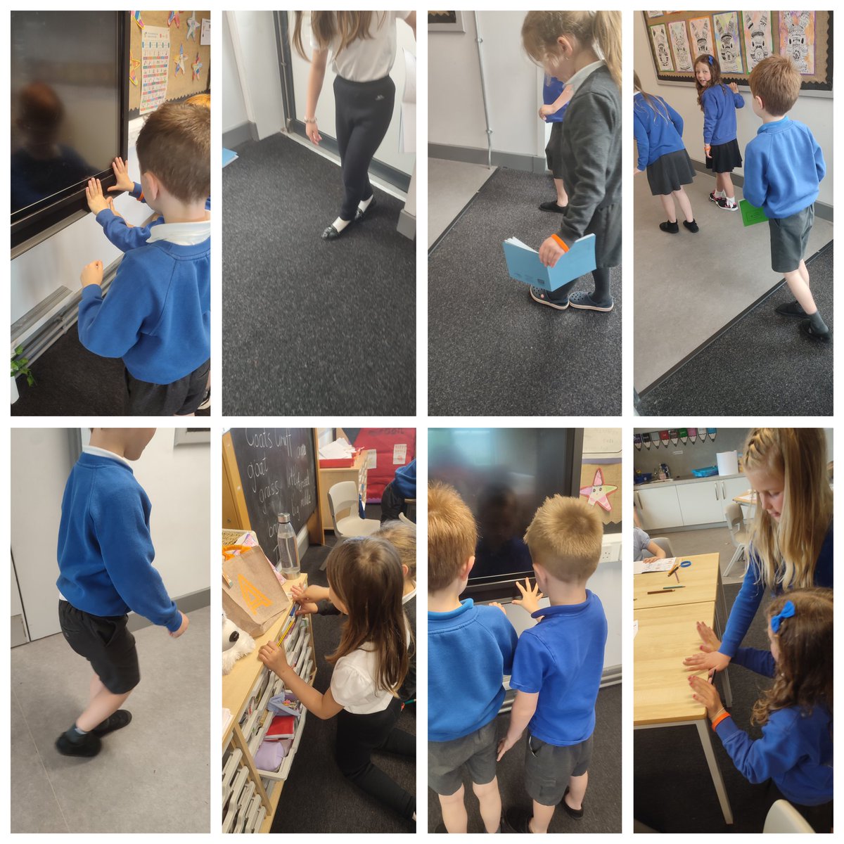Lots of amazing measuring from Primary 2.