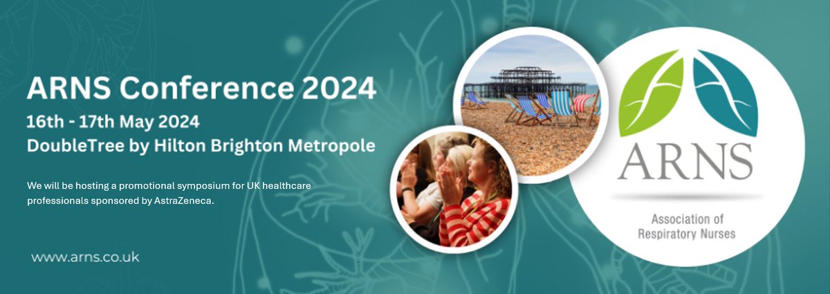 Today, we are at the @ARNS_UK Conference 2024, where AstraZeneca is an exhibitor. We aim to empower #respiratory nurses with the latest clinical research and knowledge to drive positive change in patient outcomes.