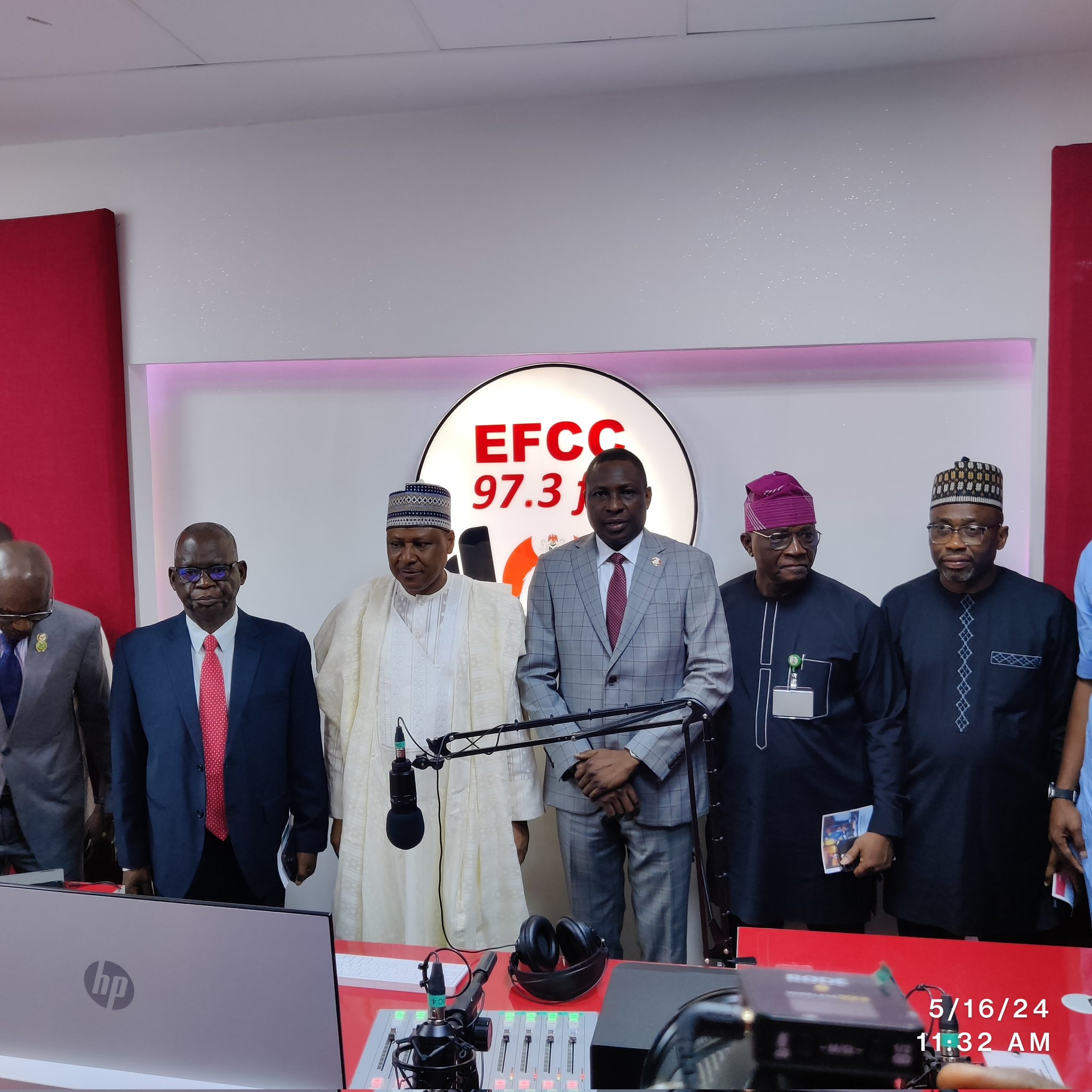 EFCC Nigeria on X: "HM of Information & National Orientation featured as a  guest on the newly commissioned EFCC Radio 97.3FM, following the tour of  the facilities of the radio station. #TowardsABetterNigeria #