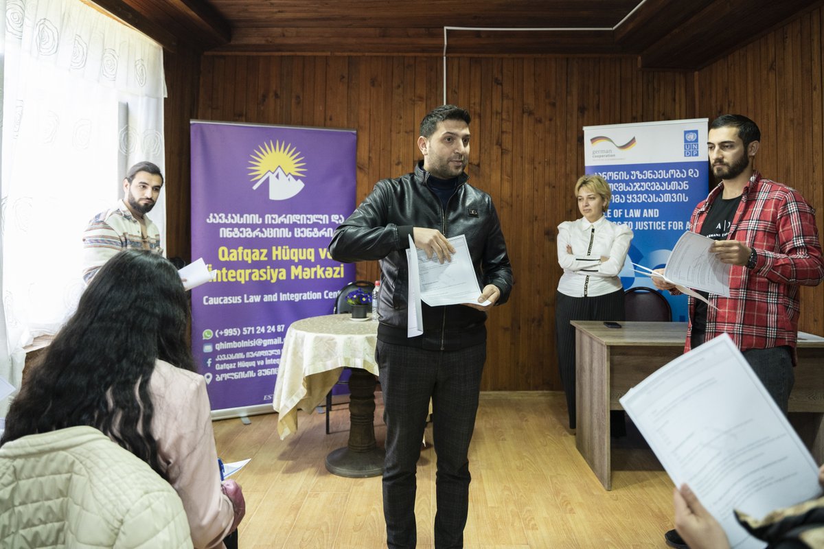 #TryMediation campaign spreads the message about alternative dispute resolution bringing together legal professionals, students & entrepreneurs across 🇬🇪.

Find out about our work w/ @GermanyDiplo fostering #AccessToJustice for all: undp.org/georgia/projec…   

🇺🇳🇩🇪#PartnersAtCore