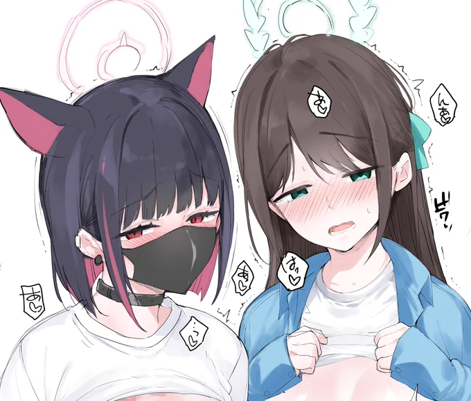 おっぱいと乳首いじり 