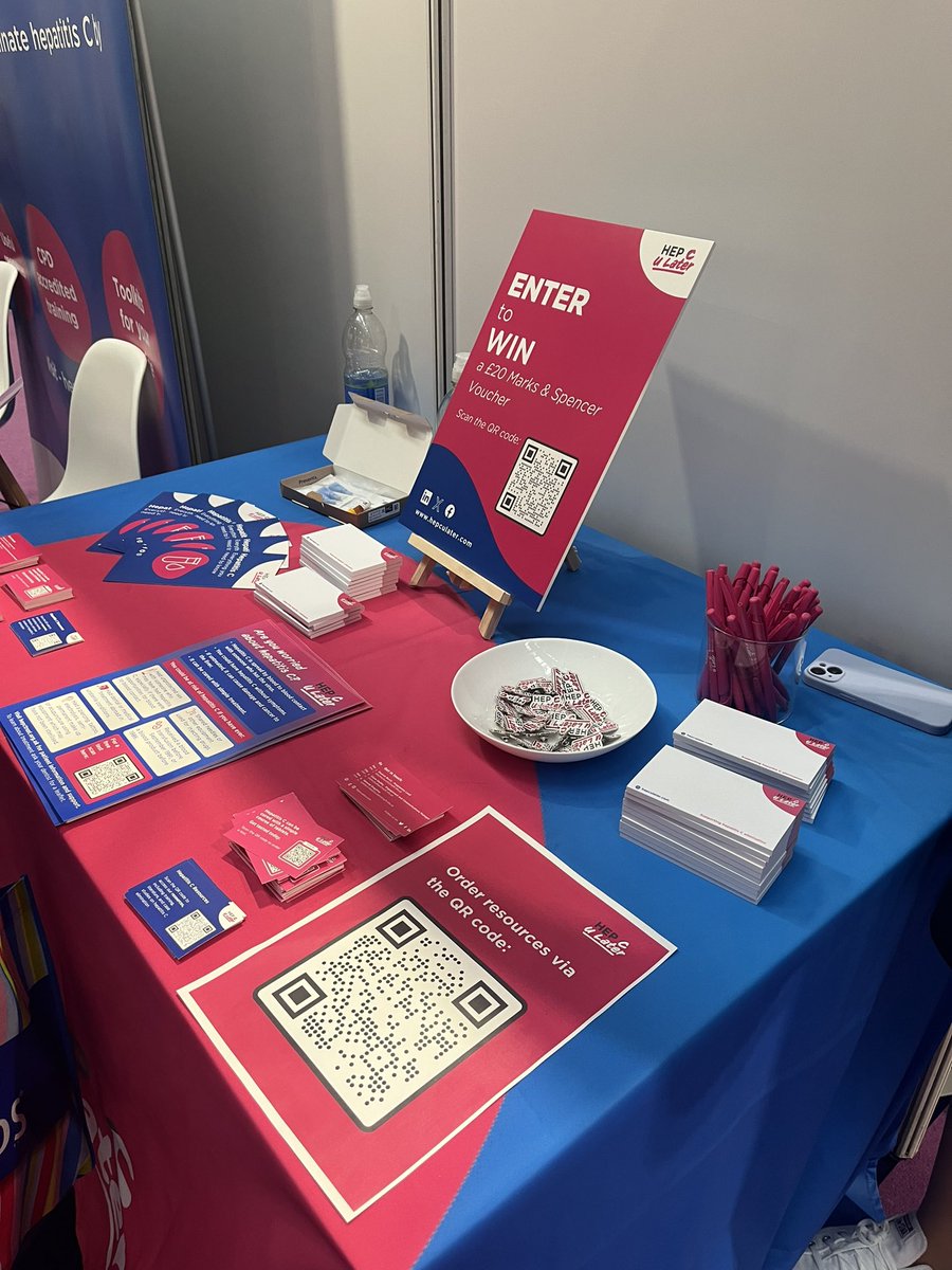 @HepC_U_Later have spoken to over 250 healthcare professionals at the @PrimaryCareShow - spreading awareness of the #HepC testing portal & resources - some incredible engagement and interest! #WeAreNHS @MarkHepNational @g_threadgold @NHS_APA - HepCULater.com