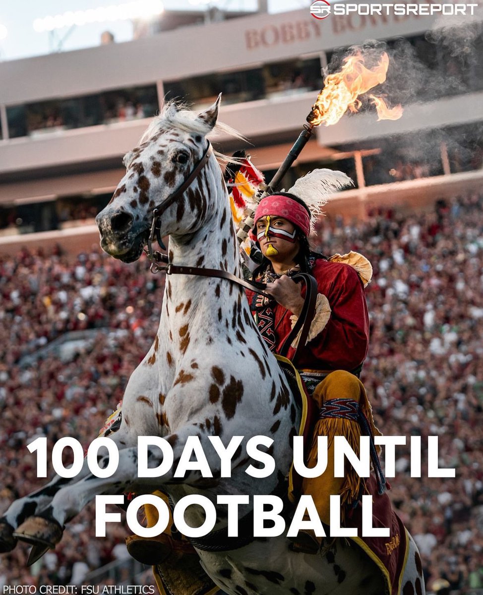 1️⃣0️⃣0️⃣DAYS until 🏈football — 🪓FSU 🏈football!!! In 🇮🇪IRELAND!!!  #fsufootball #Seminoles #fsu #collegefootball #ireland #ACC #letsgo #GoNoles #garnetandgold #itsalmosttime