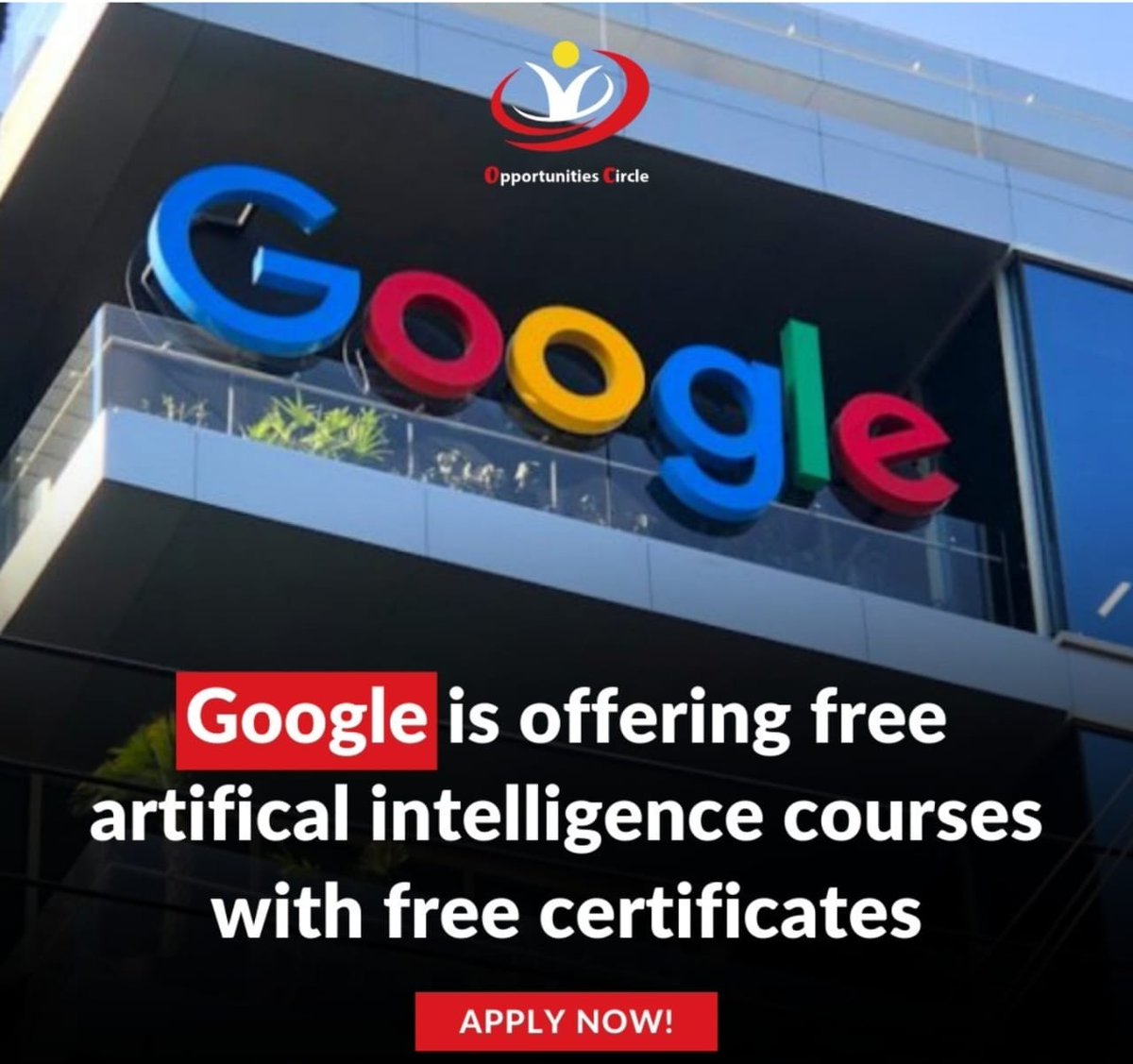 عاااجل 🔥

١- جوجل  اعلنت عن منهج تعليمي مجاني 100%  - لتطبيقات الذكاء الإصطناعي من البداية للنهاية 

عباره عن ٩ كورسات، فرصة عظيمه فعلا لتعلم الذكاء الاصطناعي التوليدي من خلال كورسات جوجل المعتمدة والمجانية
تااابع 👇
