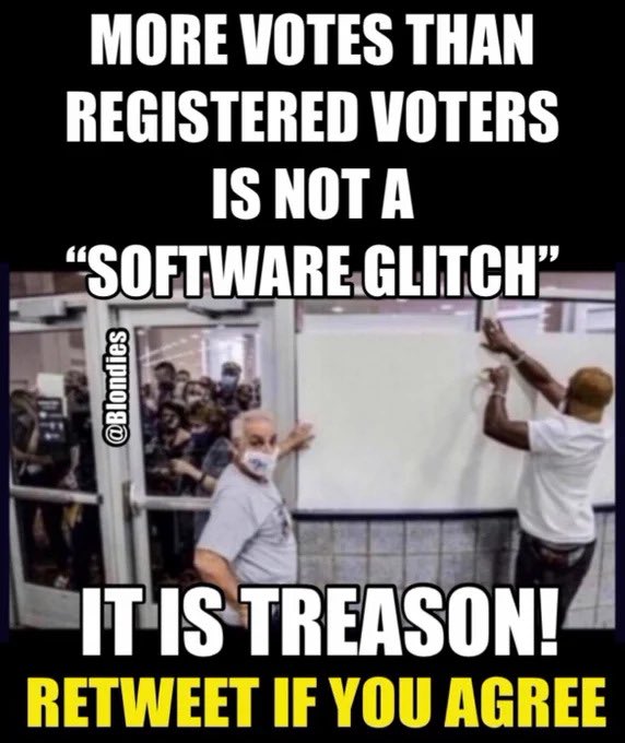 This is one of the most REPULSIVE images that was captured in Detroit during the 2020 election! It is ILLEGAL to obstruct one party from observing the counting of ballots!! These people should have been arrested!!!👇👇👇