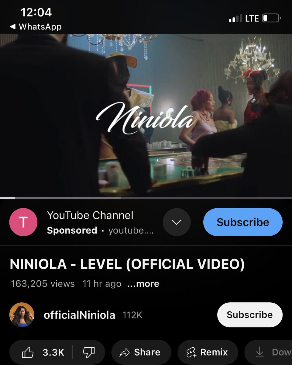 njamasi_'s tweet photo. If you haven’t watched this #NiniolaLevelVideo, then you are really missing out.
Stream here: https://t.co/C4hns6I65H https://t.co/gX3Cji77r6