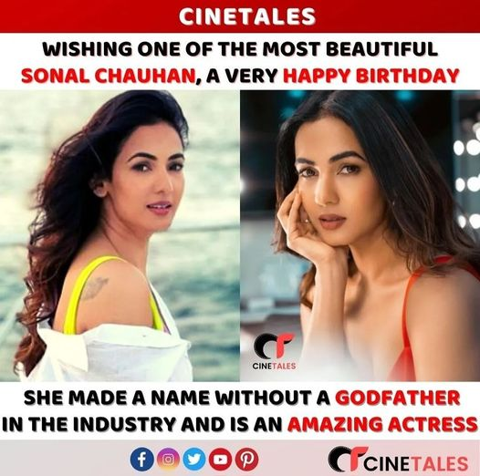 Wishing you a very Happy Birthday Zoya aka Sonal Chauhan 💐 What a coincidence, Her Debut film #Jannat also released on the same date 16 years ago, was a lovely birthday gift... #SonalChauhan #HBDSonalChauhan #Jannat @sonalchauhan7