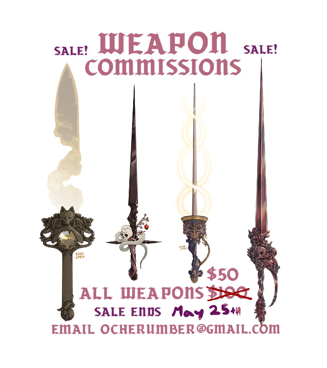 Summer Sword Sale! Get you one!