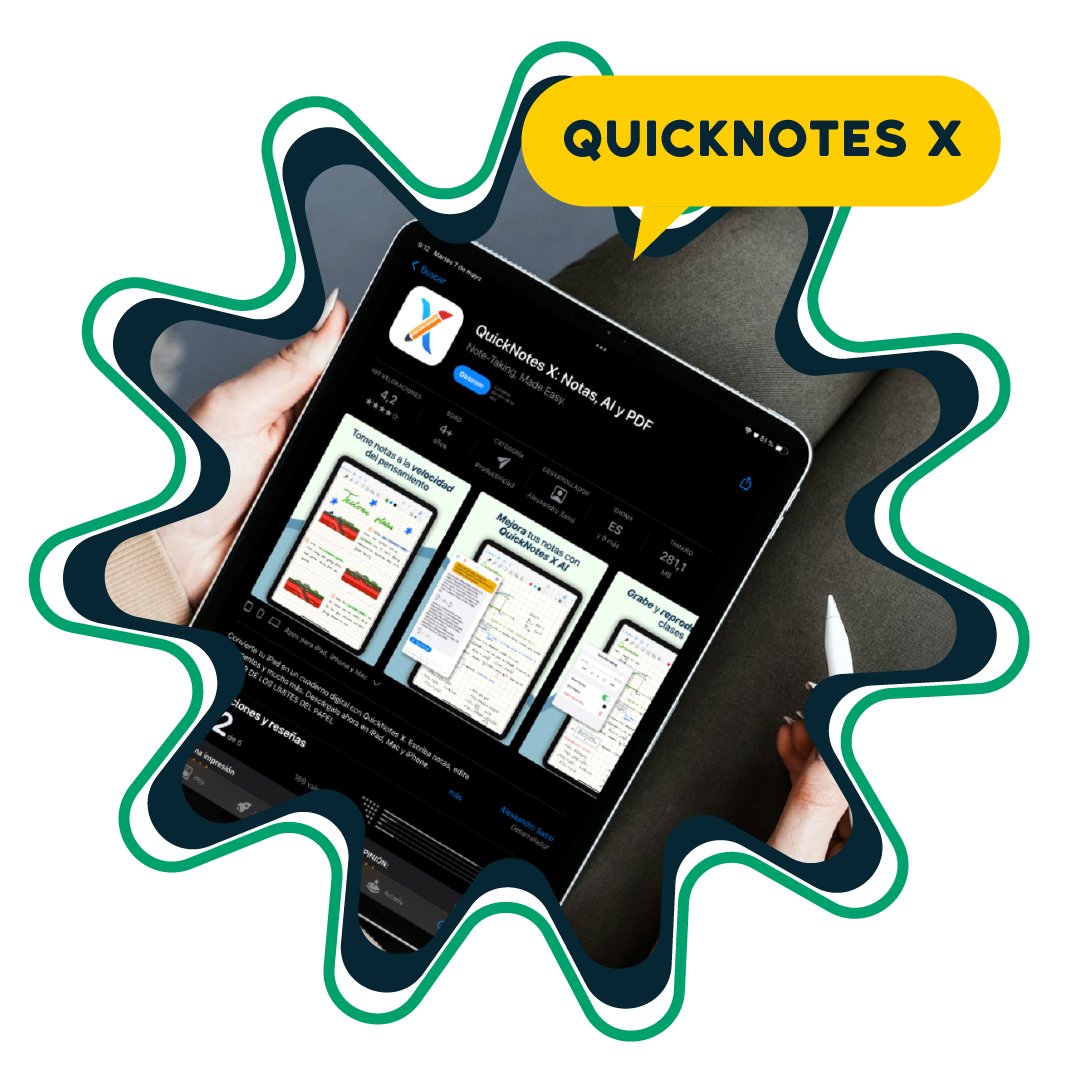 guruoposiciones's tweet photo. 🌟 Cambia tu manera de estudiar con estas 3 Apps esenciales para tus dispositivos móviles 📲✨

En Gurú Oposiciones, creemos en aprovechar la tecnología para maximizar tu rendimiento. Descubre cómo estas tres apps pueden ayudarte en tus sesiones de estudio:

1️⃣ Notability: Dibuja, escribe o graba: Toma notas  y sincronízalas a través de tus dispositivos. Perfecta para visualizar ideas y revisar sobre la marcha.
2️⃣ ThinkSpace: Mapas mentales innovadores: Organiza tus pensamientos y conecta las ideas con facilidad. Ideal para estructurar temas complejos y brainstorming.
3️⃣ Quicknotes X: Rápido y flexible: Organiza tus apuntes y personaliza tu experiencia de estudio con herramientas intuitivas.

Y tú, ¿utilizas alguna app para estudiar?, ⤵️ ¡te leemos! 

#GurúOposiciones #AppsDeEstudio #iPadApps  #opositar #oposiciones #oposicion #consejos #EstudioEficaz