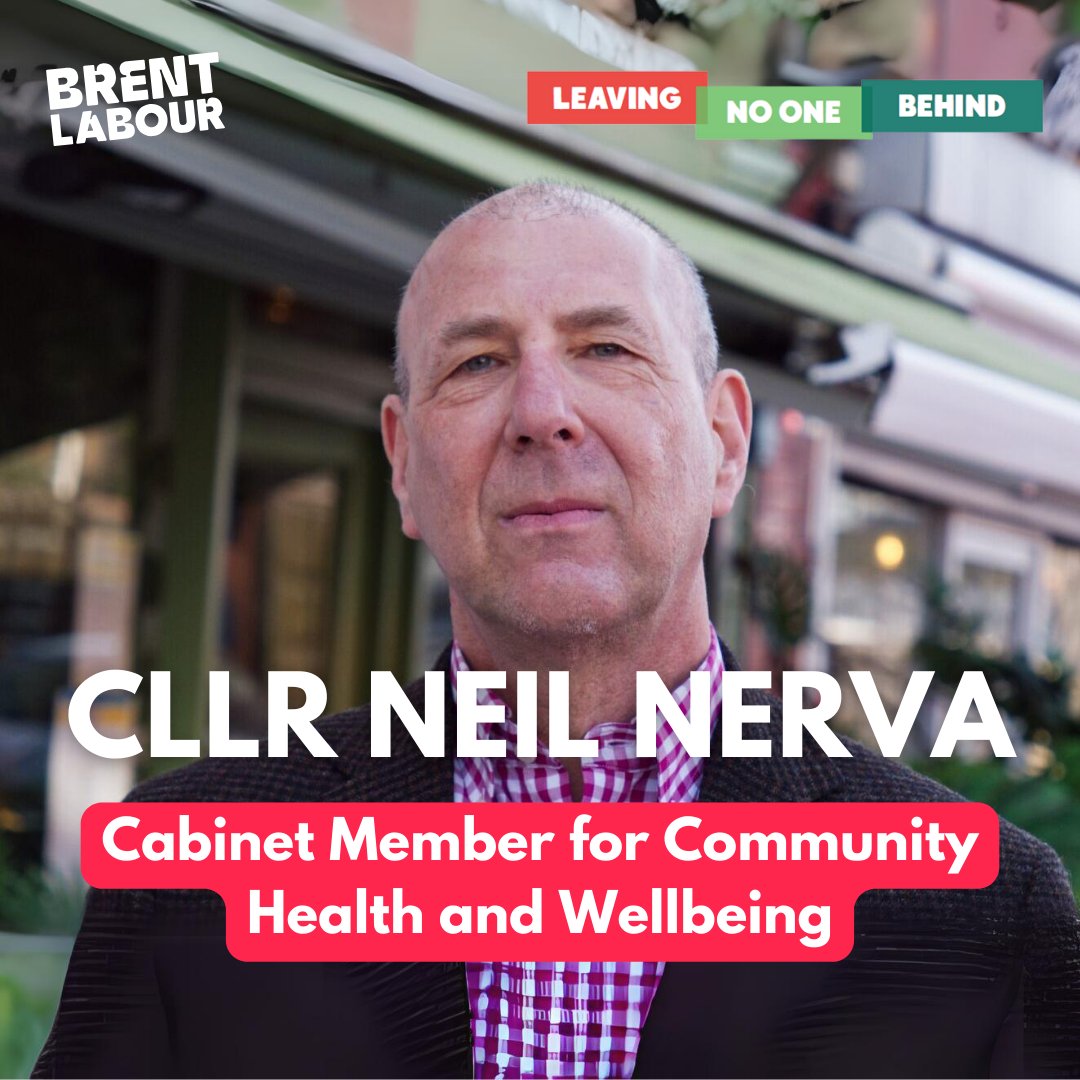 Cllr Neil Nerva, Cabinet Member for Community Health and Wellbeing @redstarneil