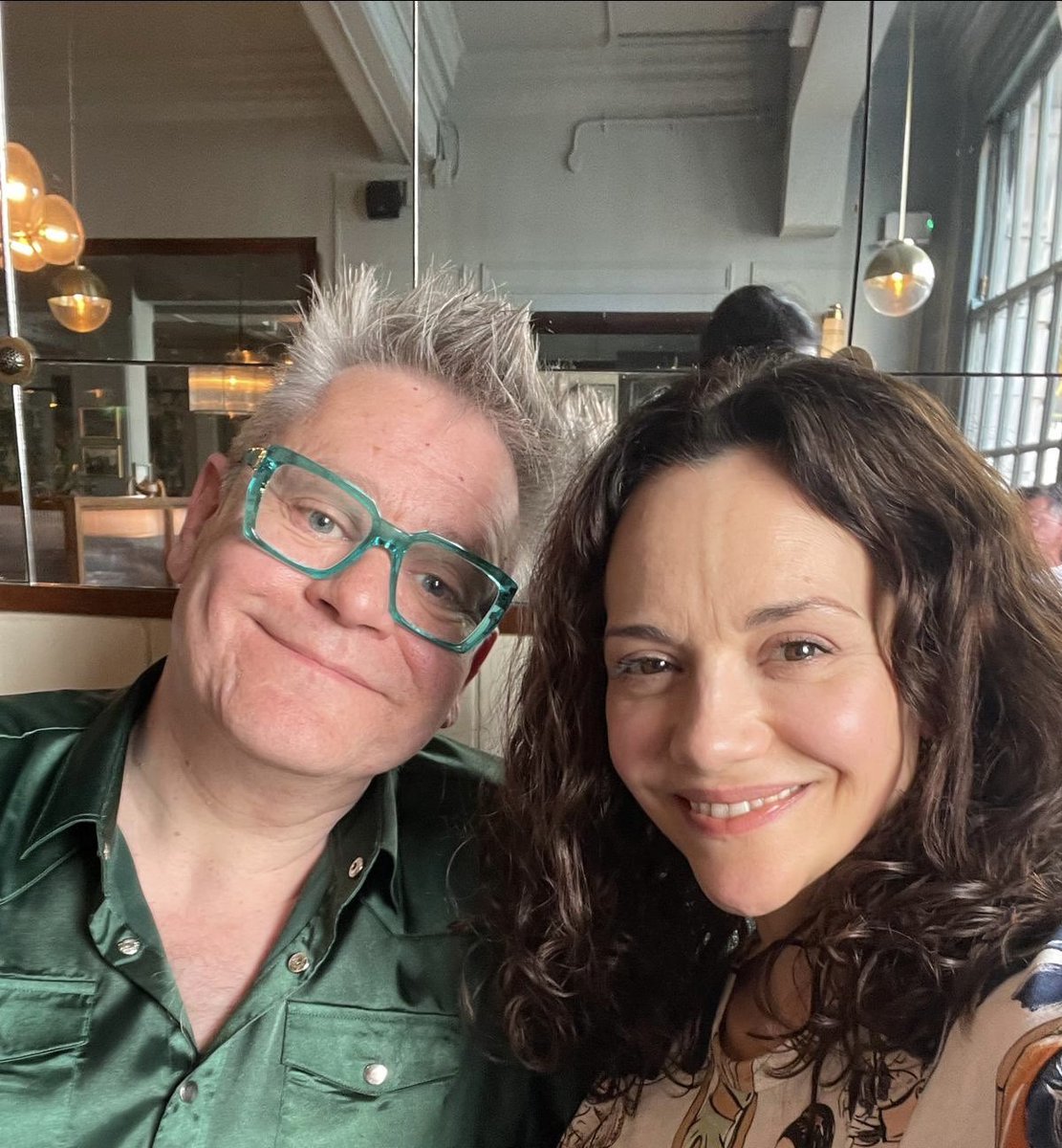 The Producers……the dream team….a lovely showbiz lunch and some fantastic projects in the pipeline…. @TaniaEmery @BrownsSML #indiefilm #producers #filmmaking