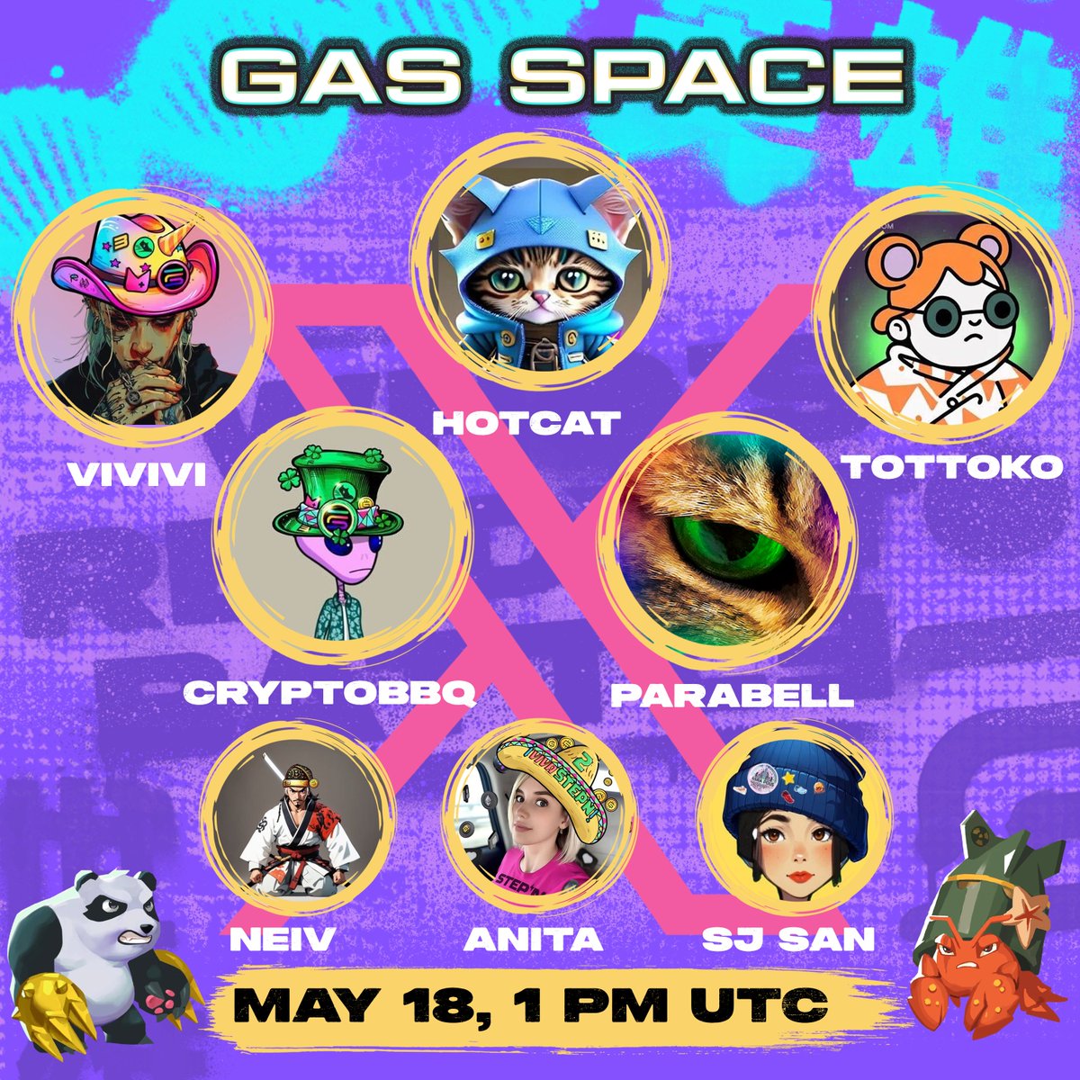 ⚔️A VERY SPECIAL GAS SPACE⚔️ 🎙️Join our Gas Space with the players from the Japanese Community and amazing @1235_sj who will support us with translation. 🔎We will explore how players of different levels overcome challenges and develop inside the game, what are the key
