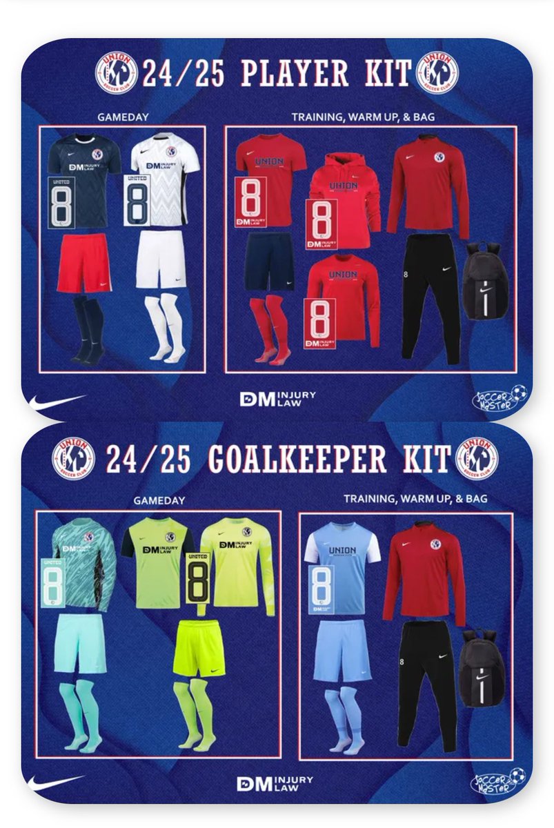 Our 24/25 kits are 🔥

@GAcademyLeague 
@ImCollegeSoccer @ImYouthSoccer @HSSoccerKC @SoccerMomInt @TopDrawerSoccer @travismclark @PrepSoccer @JREskilson @TheSoccerWire @EliteSoccerPlay @NcsaSoccer @SSN_NCAASoccer