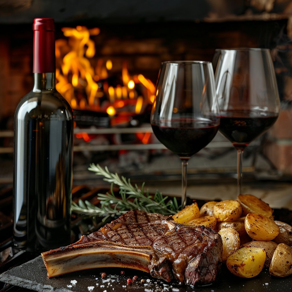This time, we have a beautiful T-bone steak with roasted potatoes. What is the best pairing for it, in your opinion?

My answer: islandwinestore.com/gb/red/1956-qu…