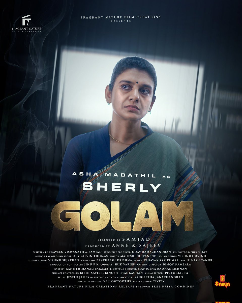 Asha Madathil as Sherly 💫 Golam coming soon to theatres near you!✨

#golammalayalammovie #fragrantnaturefilmcreations #annesajeev #sajeevpk #udayramachandran #ranjithsajeev #dileeshpothan #alencier #sidhique #kaarthikshankar #chinnuchandni #storiessocial