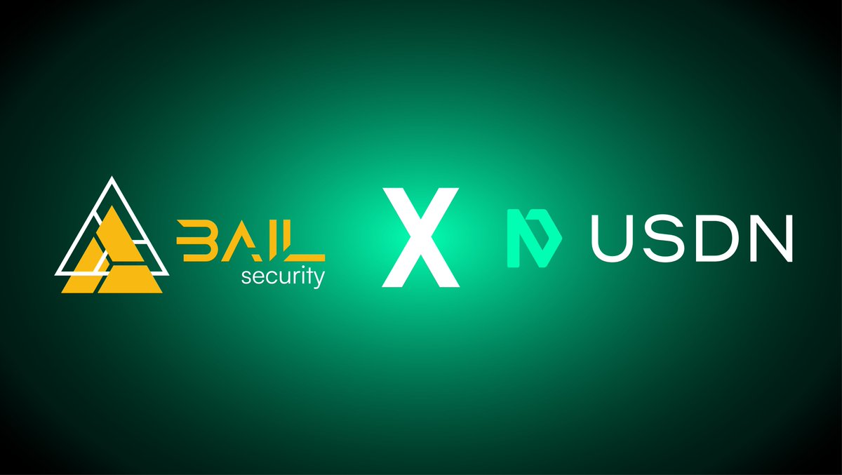 We are proud to announce that @bailsecurity was tasked by @SmarDex to audit their upcoming USDN project. We will start in June and our head auditor @CharlesWangP will lead the audit. Be sure to keep yourself informed by following @bailsecurity for important updates